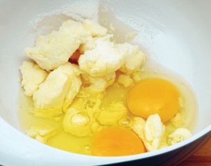 Recipe Plumcake corn and mandarin.