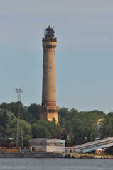 Leuchtturm an der Ostsee © Inka