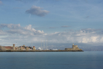 Rhodes Harbour, Greece