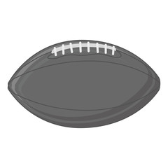 Isolated football ball