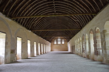 Fototapeta na wymiar Abbaye de Fontenay (Côte d'Or)