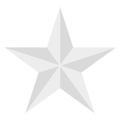 Isolated star icon
