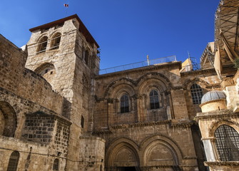 Fototapeta na wymiar Church of the Holy Sepulchre, Jerusalem, Isreal