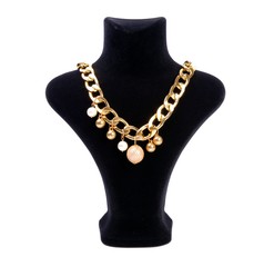 Golden necklace chain