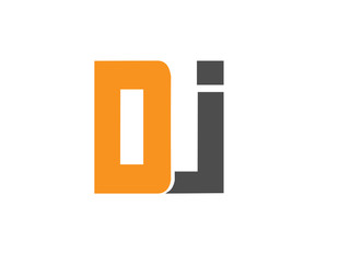 DJ Initial Logo for your startup venture