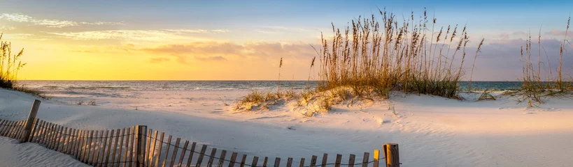 Foto auf Acrylglas Strand und Meer Pensacola Beach Sonnenaufgang