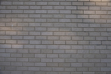 sunlight hitting brick wall