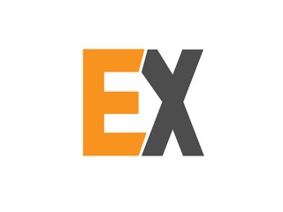 EX Initial Logo for your startup venture