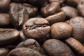 close up coffee bean background