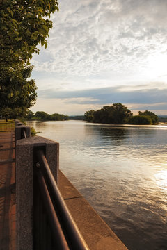 Sunset On The Mohawk River