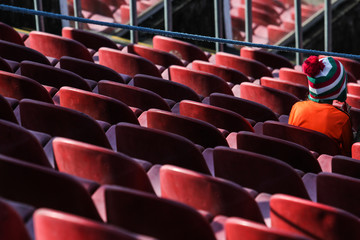 Torcedor no estádio do Morumbi © Fabio Soares