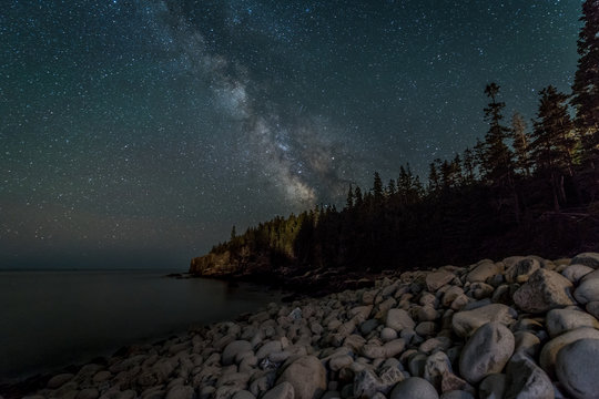 Night Sky In Acadia National Park