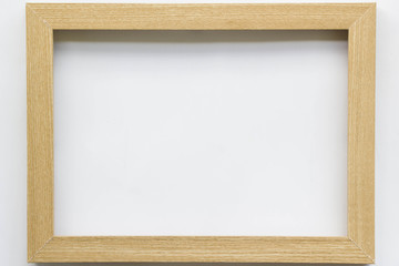 Fototapeta premium Wooden rectangle frame