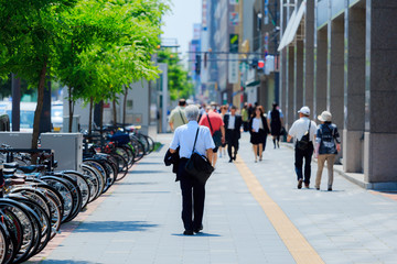 ビジネスマン 光景