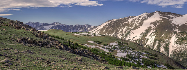 Early Morning on the alpine tundra, Rocky Mountain National Park, Colorado, USA