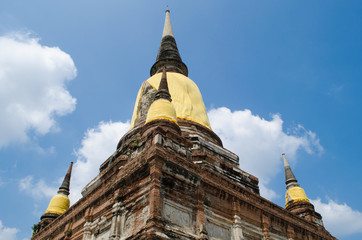 Wat Yai Chai Mongkol in Thailand