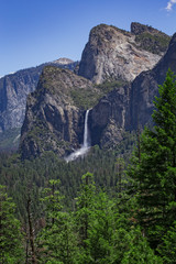 Fototapeta premium Bridalveil Falls, Yosemite National park, California, USA