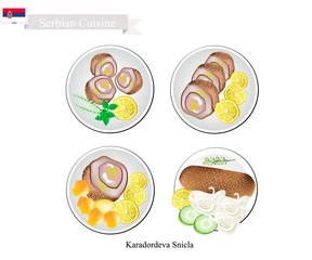 Karadordeva Snicla, One of The Most Famous Dish of Serbia