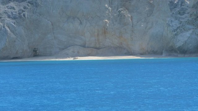 Beautiful Porto Katsiki beach in the morning.
