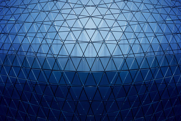 Abstract blue texture background, High technology fiber network concept