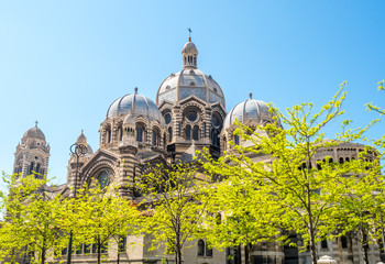 Marseille Cathedral, large catholic church