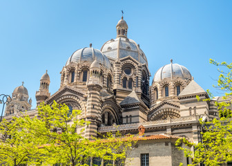Marseille Cathedral, large catholic church