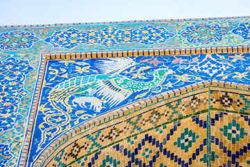 Lyabi Hauz mosque detail, Bukhara
