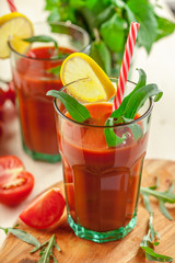Bloody mary cocktail