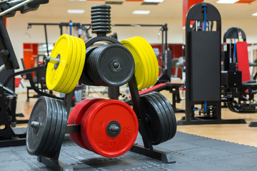 Equipments in the gym