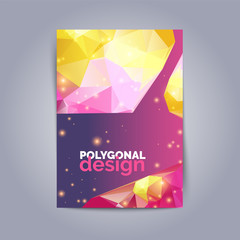 Futuristic design posters. Future geometric design. Abstract cover, business brochure template.