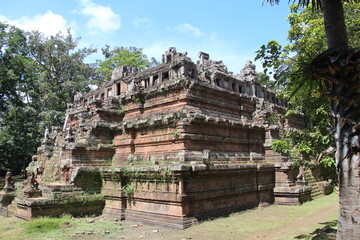 Cambodia . Phimeanakas Temple . Siem Reap Province . Siem Reap City .