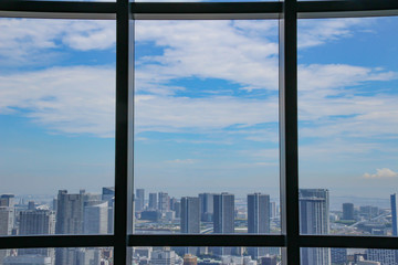 Obraz na płótnie Canvas 汐留から観た東京の風景