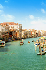 Grand canal in Venice, Italy.