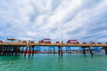 Fototapeta premium Chalong bay is the most important marina of Phuket