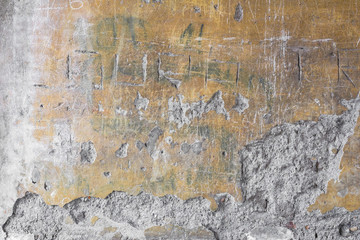 Cracked wall