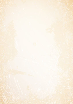A4 Old Paper Background Grunge Beige