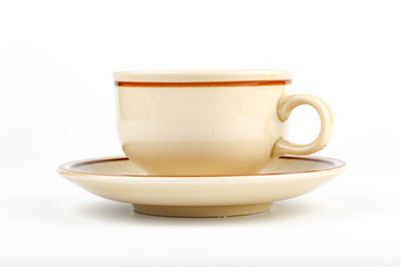 cup of coffee isolated