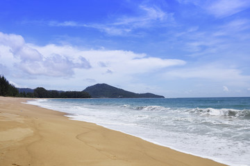 Fototapeta na wymiar Beautiful beaches in Phuket, Thailand