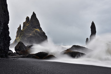 Fototapeta Küste in Island bei Vik  obraz