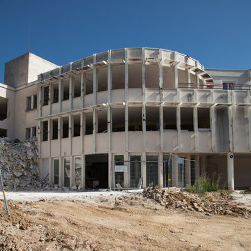 Chantier de d&eacute;molition