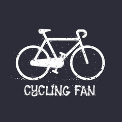bicycle, cycling vector t-shirt print