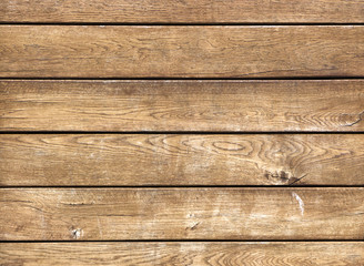 Wood texture, horizontal wooden boards