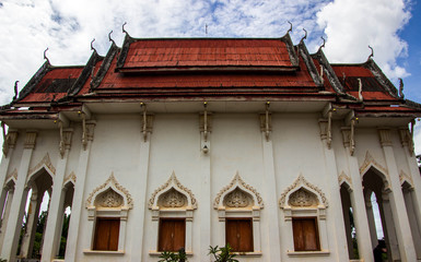 Fototapeta na wymiar Ban Na Ooi temple is a beautiful temple in Sakon Nakhon province, Northeast of Thailand.