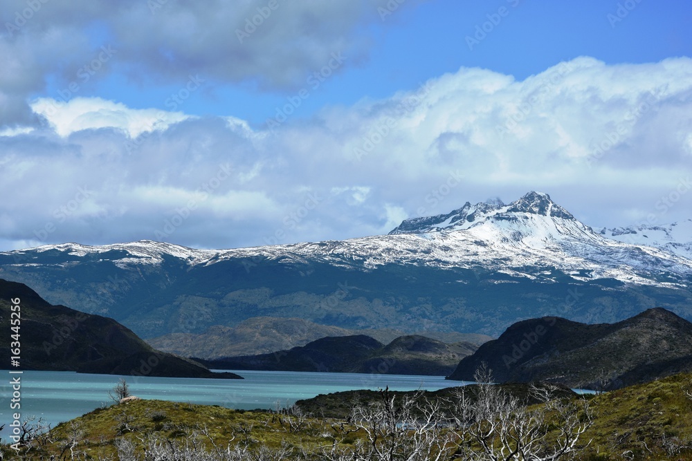 Canvas Prints Views of Torres del Paine, Patagonia, in Chile