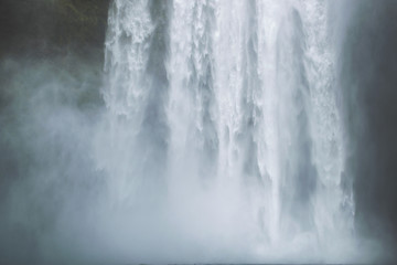 Skógafoss raw power