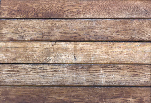 Fototapeta Wood texture, horizontal wooden boards