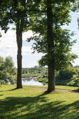 River Venta at Skrunda, Latvia.