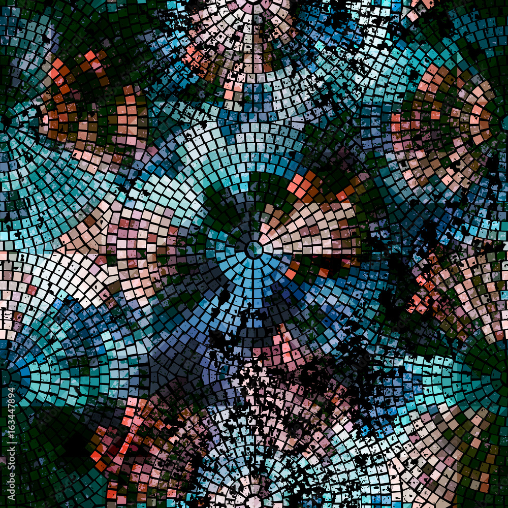 Poster seamless background pattern. grunge geometric abstract pattern.