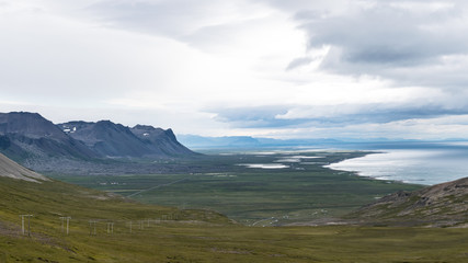 view from Snæfellsjökull