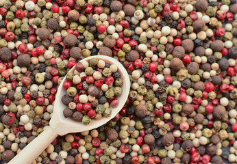 Colored peppers mix.